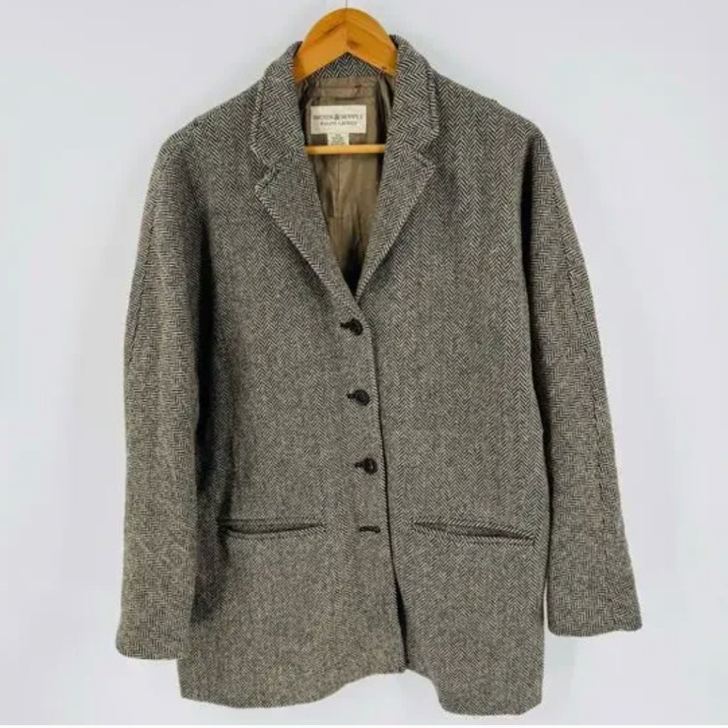 Ralph Lauren Denim & Supply Herringbone Tweed Women's Jacket